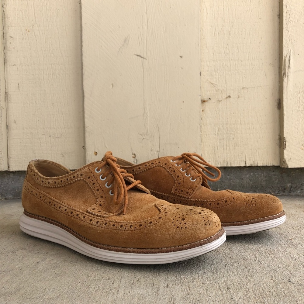 Cole Haan Lunargrand Sz 9.5 Suede Upper